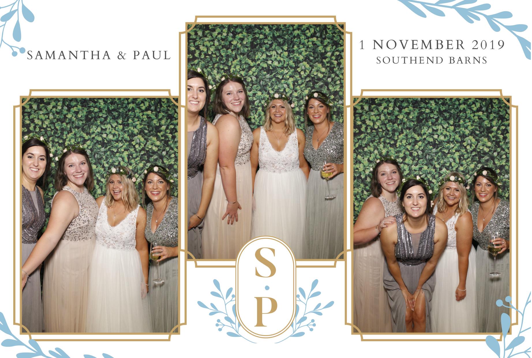 Paul and Samantha's Wedding | View more photos from the event at gallery.myphotoboothexperience.co.uk/u/MyPhotoBoothExperienceLtd/Paul-and-Samanthas-Wedding